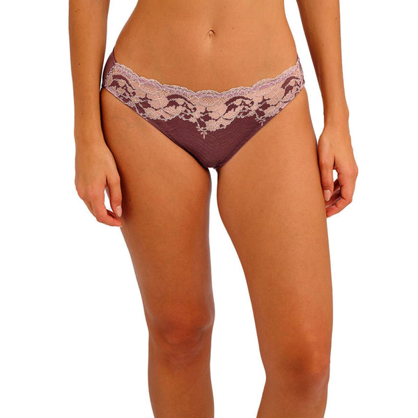 WACOAL Modern Affair Bikini Brief in Rose Brown/Cradle Pink