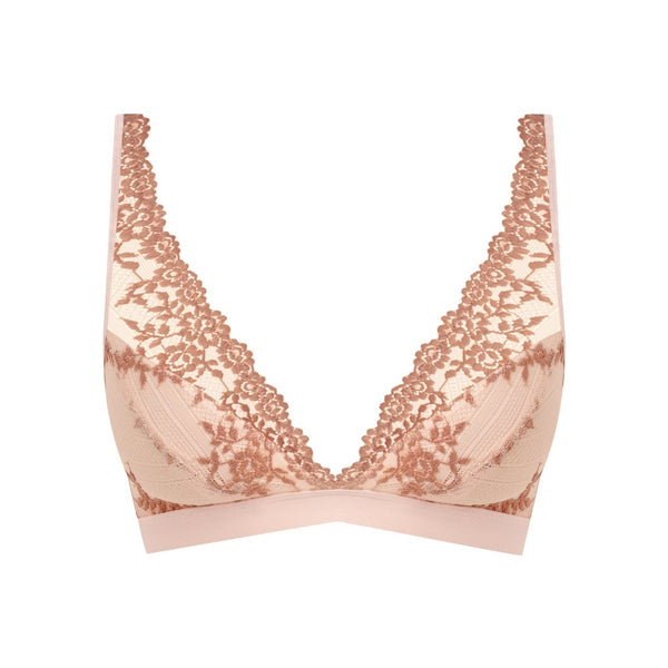 WACOAL Embrace Lace Soft Cup Bra in Angel Wing/Rose Dust