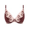 WACOAL Modern Affair Underwired Plunge Bra in Rose Brown/Cradle Pink
