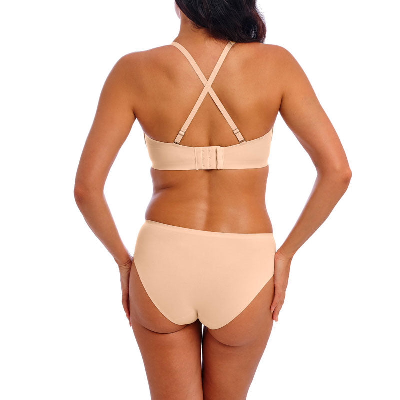 WACOAL Ines Secret Underwire Moulded Strapless Bra in Frappe