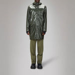 RAINS Long Jacket W3 in Swamp