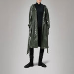 RAINS A-Line Longer W Jacket W3 in Swamp