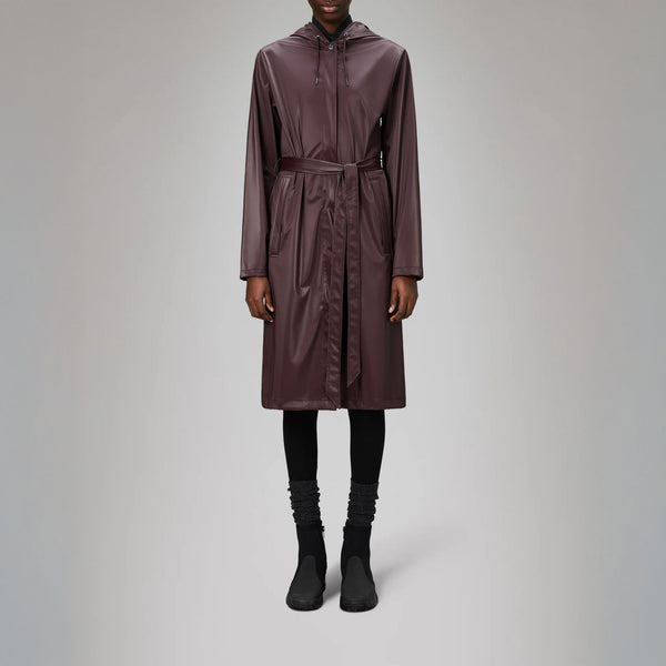 RAINS A-Line Longer W Jacket W3 in Depth