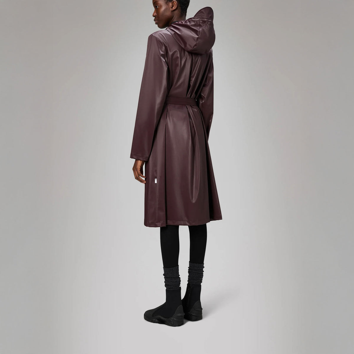 RAINS A-Line Longer W Jacket W3 in Depth