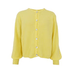 BLACK COLOUR BCBella Knit Cardigan in Lemon