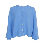 BLACK COLOUR Bella Knit Cardigan in Sky Blue