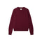 JUMPER 1234 Cashmere Oversize Crew Neck Jumper in Cherry Lacquer
