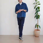 WALTER Lotus Workshirt in Indigo