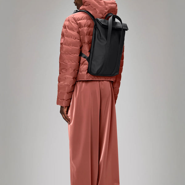 RAINS 2 Way Tote Backpack Mini in Black