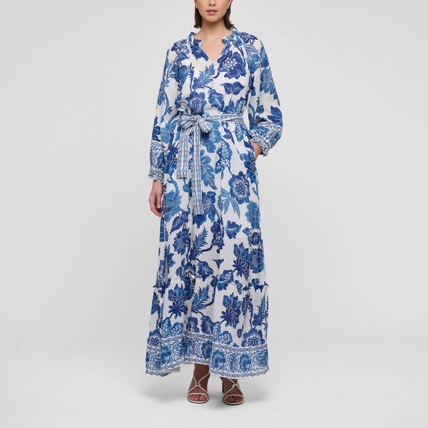 DEA KUDIBAL IdaniaDEA NS Dress with Button Details in Blossoming