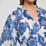 DEA KUDIBAL IdaniaDEA NS Dress with Button Details in Blossoming