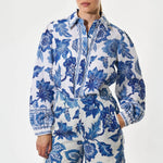 DEA KUDIBAL SiomaDEA NS Shirt with Balloon Sleeves in Blossoming