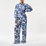 DEA KUDIBAL SiomaDEA NS Shirt with Balloon Sleeves in Blossoming