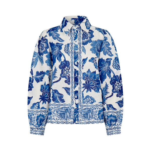 DEA KUDIBAL SiomaDEA NS Shirt with Balloon Sleeves in Blossoming