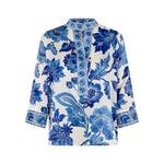 DEA KUDIBAL DanittaDEA Blouse with Stand Collar in Blossoming