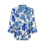 DEA KUDIBAL DanittaDEA Blouse with Stand Collar in Blossoming