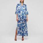 DEA KUDIBAL HelgaDEA Silk Kimono Dress in Blossoming