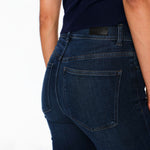 DL1961 Bridget Boot High Rise Instasculpt 33" Jeans in Dark Indigo