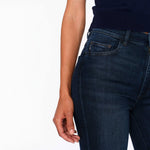 DL1961 Bridget Boot High Rise Instasculpt 33" Jeans in Dark Indigo