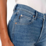 DL1961 Thea Boyfriend Relaxed Tapered Jeans in Wythe Cuffed