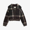 BARBOUR Carville Knitted Zip Through Jacket in Mutli