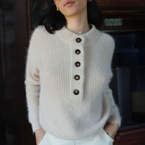 ORFEO Gaspard Jumper in Beige