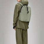 RAINS Clip Front Backpack W3 in Drift