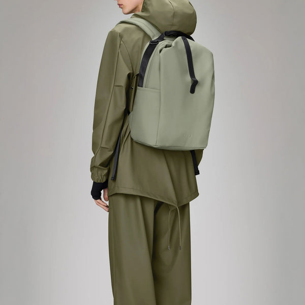 RAINS Clip Front Backpack W3 in Drift