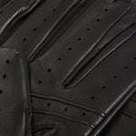DENTS Fleming Leather Driving Gloves in Black