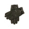 DENTS Fleming Leather Driving Gloves in Black
