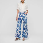 DEA KUDIBAL DaraDEA Blouse with Lace Details in Natural White