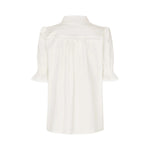 DEA KUDIBAL DaraDEA Blouse with Lace Details in Natural White