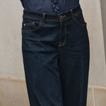 MOS MOSH MMDara Deluxe Jeans 32" in Dark Blue