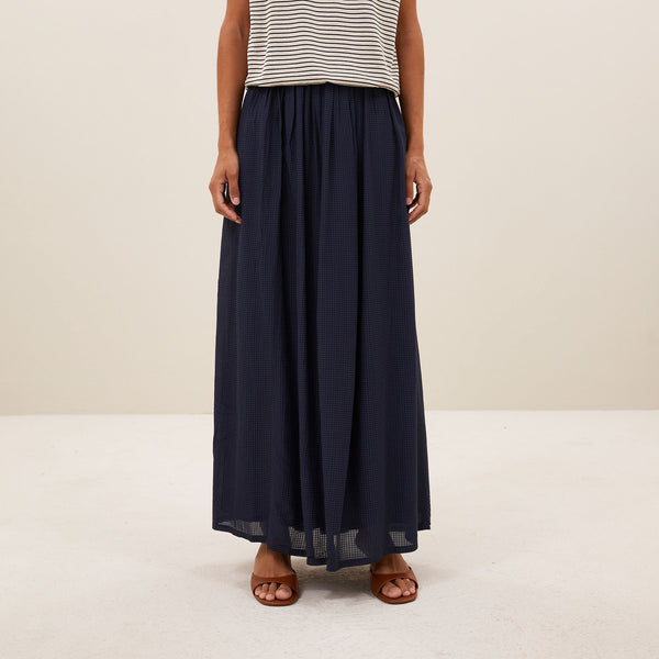 BY-BAR Reva Skirt in Navy Blue