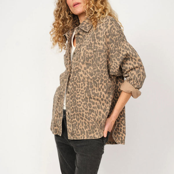 MOS MOSH MMEmme Leo Shirt in Leopard Print