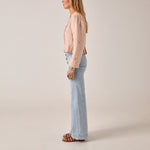MAISON HOTEL Edgard Linen Jacket in Antique Blush