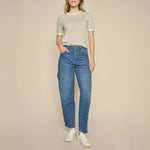 MOS MOSH MMAdeline Stina Cargo Jeans in Blue