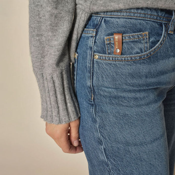 MOS MOSH MMDara Lititi Jeans in Dark Blue