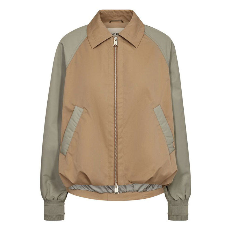 MOS MOSH MMTaura Bomber Jacket in Seasame