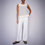 MOS MOSH MMSoey Beaumont Pant in Ecru