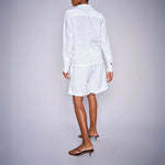 MOS MOSH MMEnna Linen Pocket Blouse in White