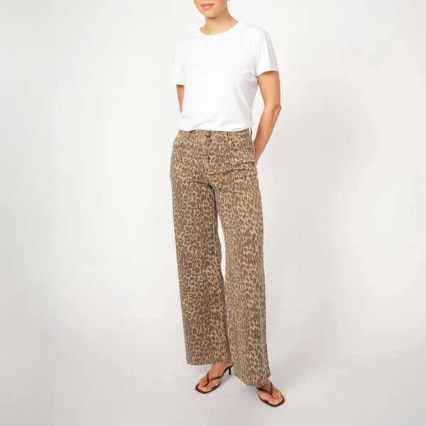 MOS MOSH MMDara Leo Pants in Leopard Print