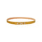 BLACK COLOUR BCLotus Belt in Mustard