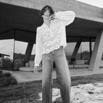 MOS MOSH MMTazzin Caza Blouse in White