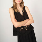 MOS MOSH MMDaima Brodie Top in Black