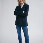 MOS MOSH MMKarita Idun Wool Blazer in Salute Navy