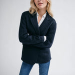 MOS MOSH MMKarita Idun Wool Blazer in Salute Navy