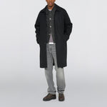 EDWIN Mac Wool Coat in Black