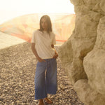 MOS MOSH MMCulotte Zack Jeans in Blue