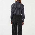 DEA KUDIBAL Nate Blouse with High Cuffs in Inkpot